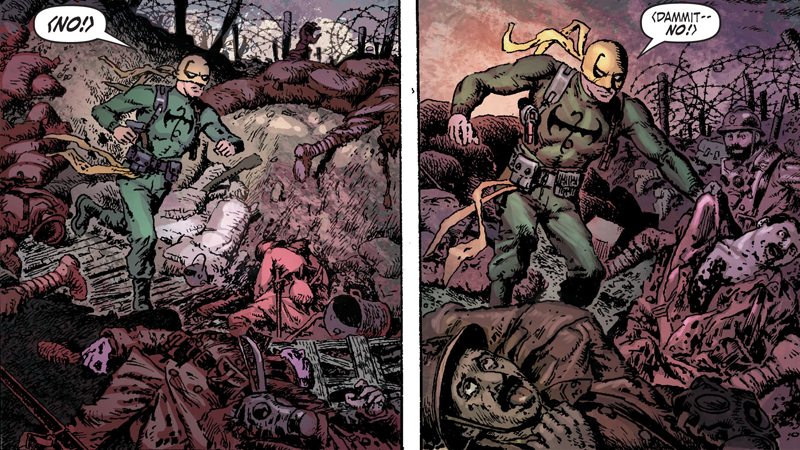 Randall witnesses the brutality of war first hand.